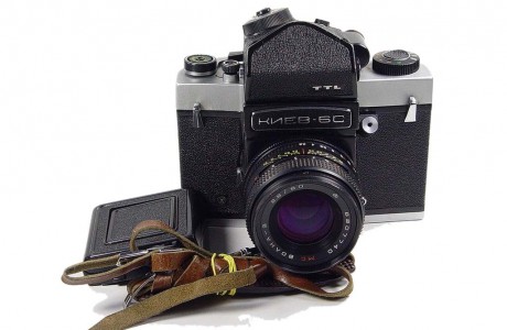 Kiev 60 with lens