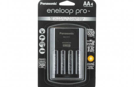 Panasonic Eneloop Pro charger and batteries