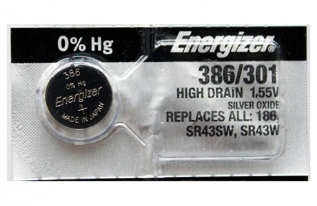 Energizer SR-43 1.55V voltage