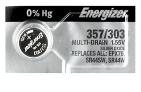 Energizer SR-44 1.55V voltage