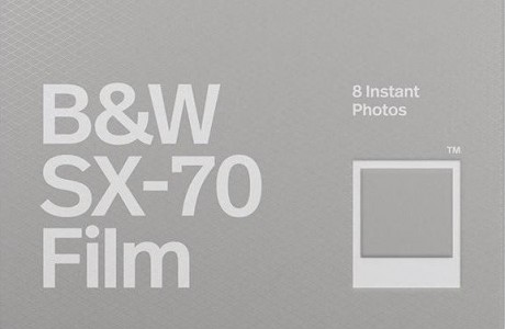 SX70 Polaroid Black and white